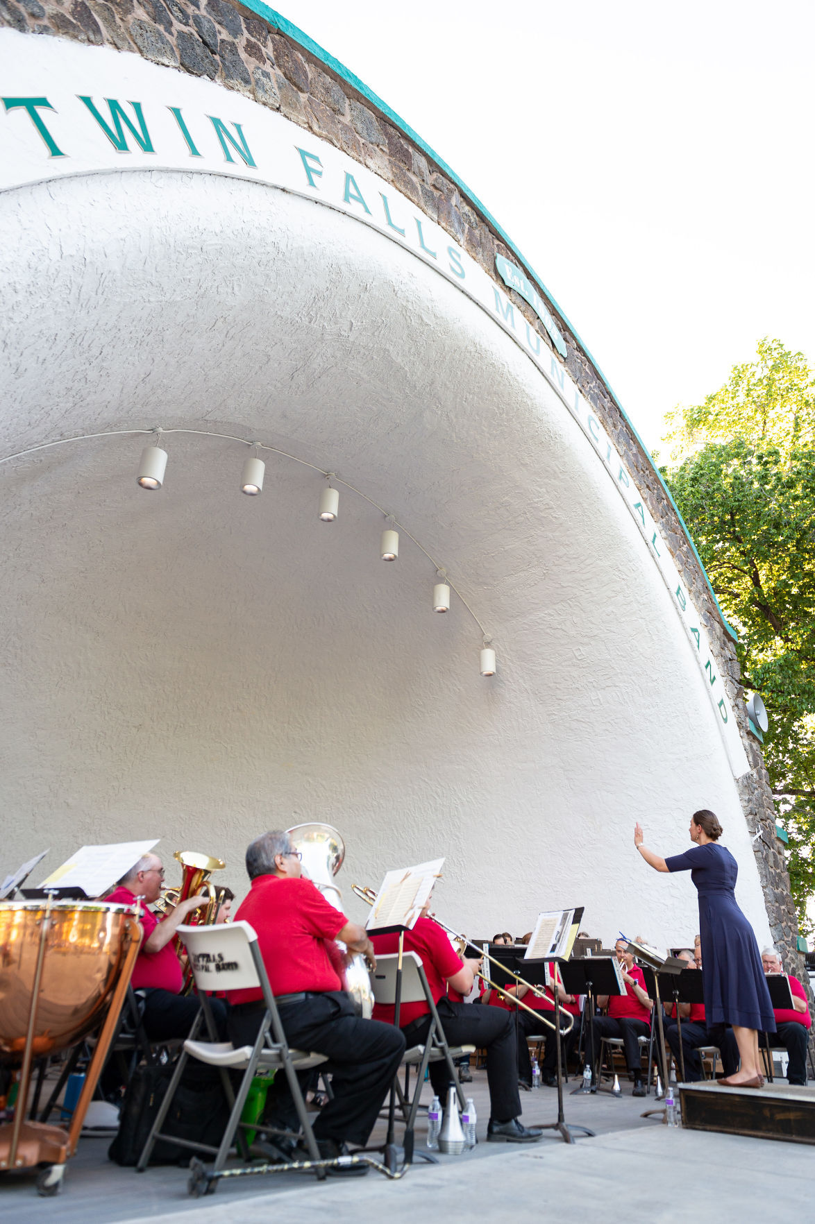 Twin Falls Municipal Band plays first concert of the season